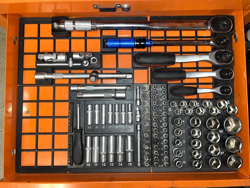 Gridfinity Tool organizer (METRIC)
