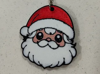 Chibi Santa keyring