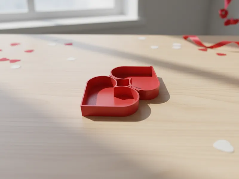 Valentines Heart Gift Box