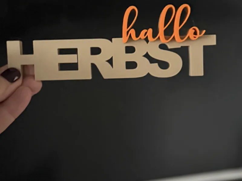Hallo Herbst