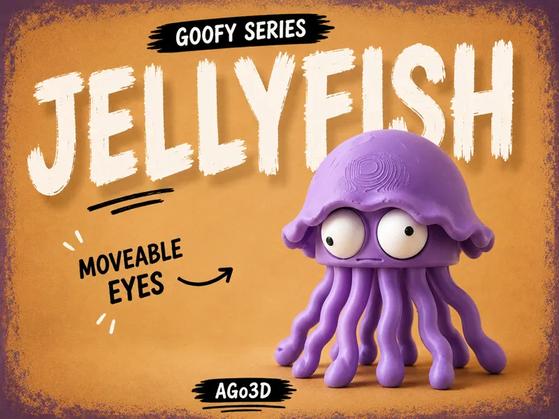 Goofy series – JELLYFISH Movable Eyes NOAMS