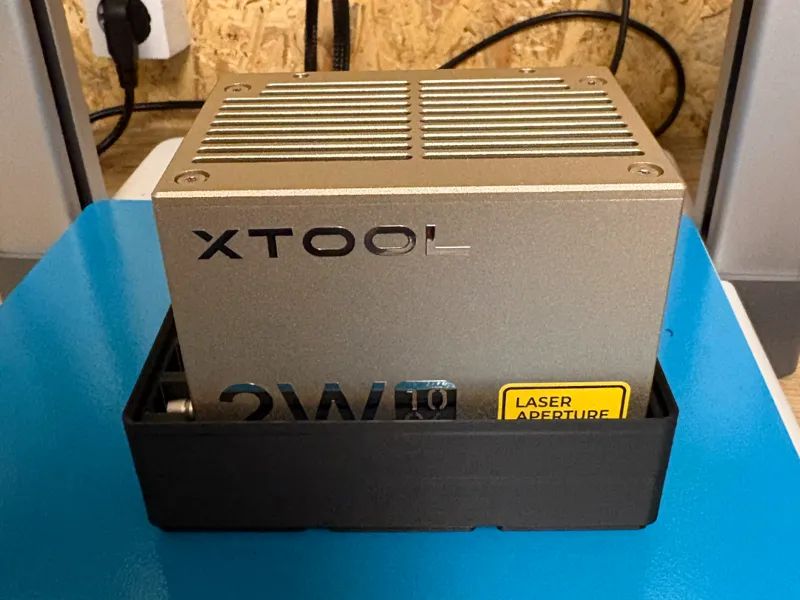 Gridfinity xTool S1 Lasermodul 40W / 2W Halter