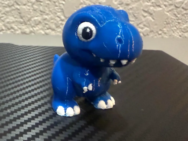 Cute Dino T-Rex Figurine (Scalable)