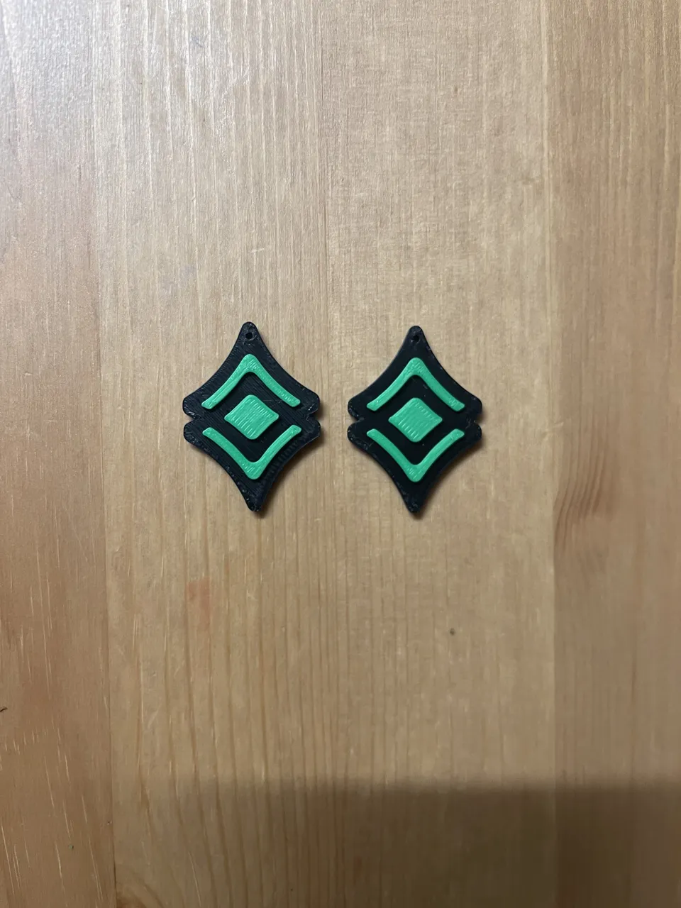 Earrings view 2