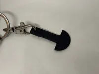 ABS - Removable Shopping Cart Key CHF/EUR