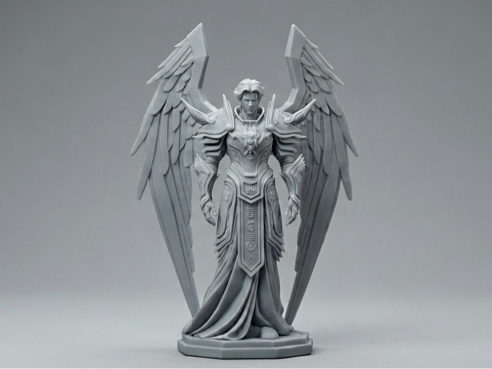 Miniatura 1 do modelo 3D Celestial Knight