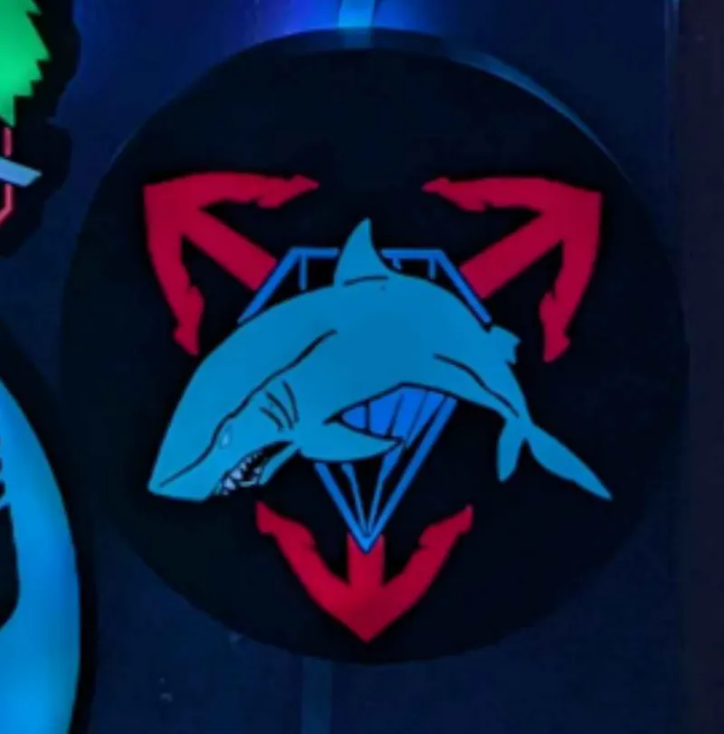 Diamond Shark Light Box