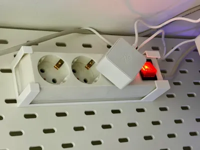 Skadis Triple Power Strip Holder