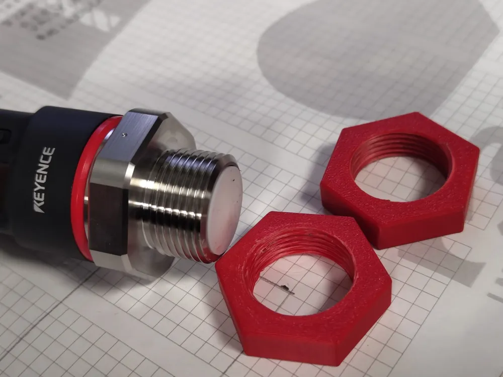 3/4'' Gas threaded collar, Internal 26.441, 1.814 pitch - Free 3D Print ...