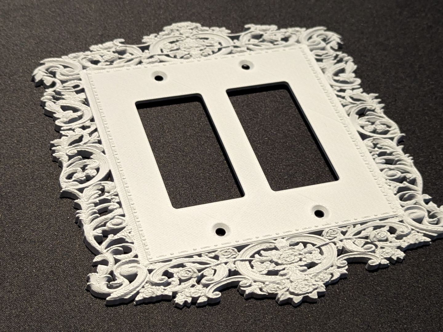 Framed Double Toggle (Decora) Cover Plate