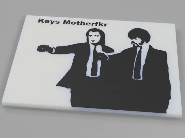 Keys Motherfkr Pulp Fiction Schlüsselbrett