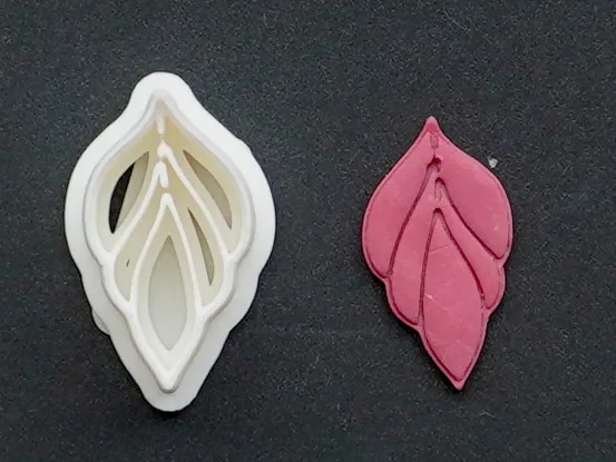 Minimalist Polymer Clay Cutter Earrings Necklace