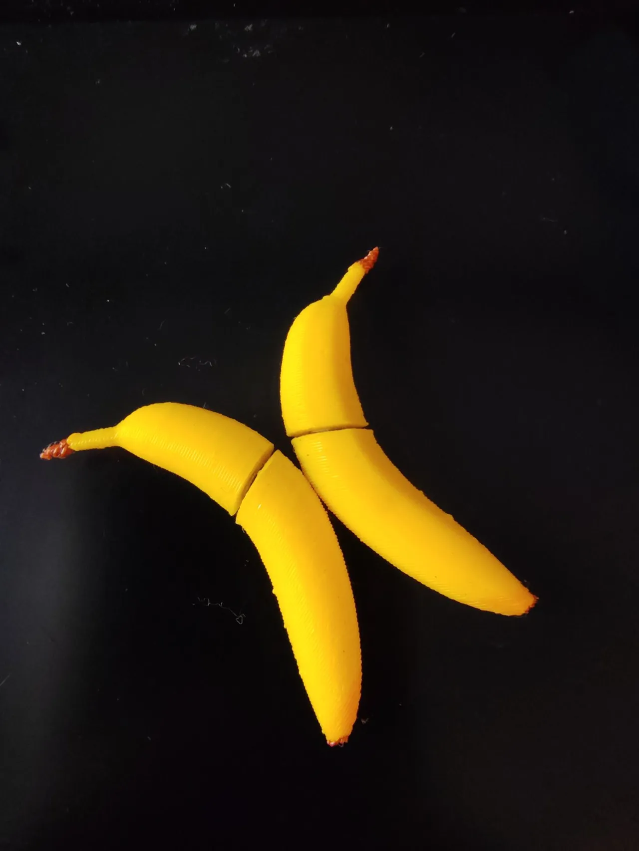 Banana Magnetic Earrings view 2