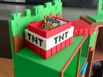 TNT Box Minecraft Expositor