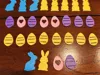 Easter Confetti 4 Plates 