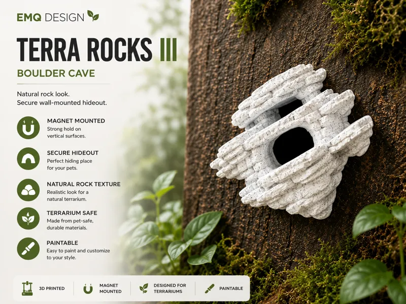 Terra Rocks - Layered Shelf (lll)