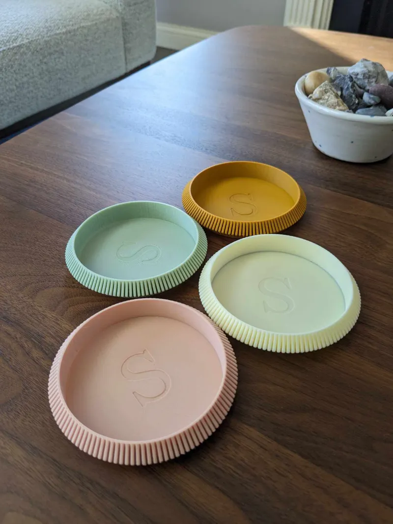Stacking Mid Century Modern Coasters - MCM