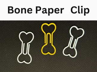 Paper Clip — Bone Style
