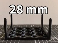 28mm Shelves & Top - 0.2mm layer, 2 walls, 10% infill