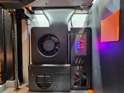 BambuSauna - X1C (P1) Chamber Heater remixed 24VDC