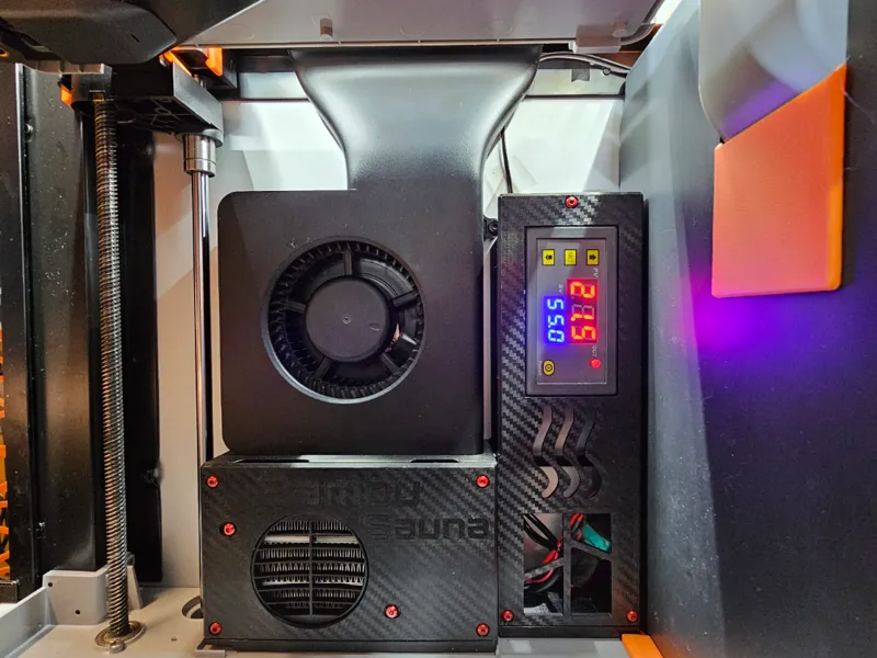 BambuSauna - X1C (P1) Chamber Heater remixed 24VDC