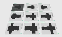 rectangular 40x30x15mm - 35x30x35mm (A1 mini)