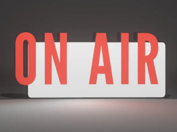 Light Box  "ON AIR"
