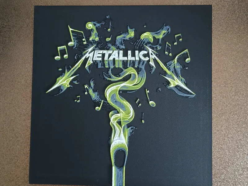 Metallica in smoke