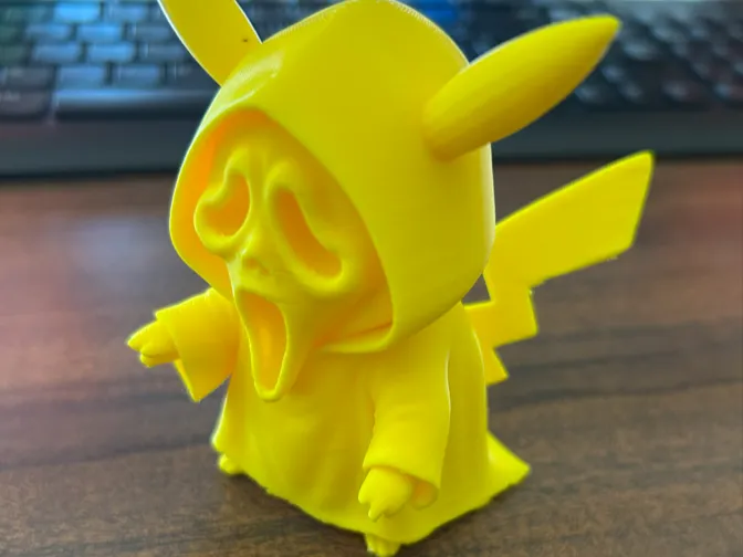 Pikachu Ghostface