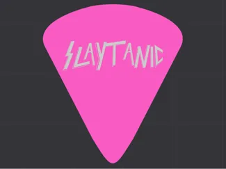 Guitar Pick (Customizable Text) - 0.5-1.2