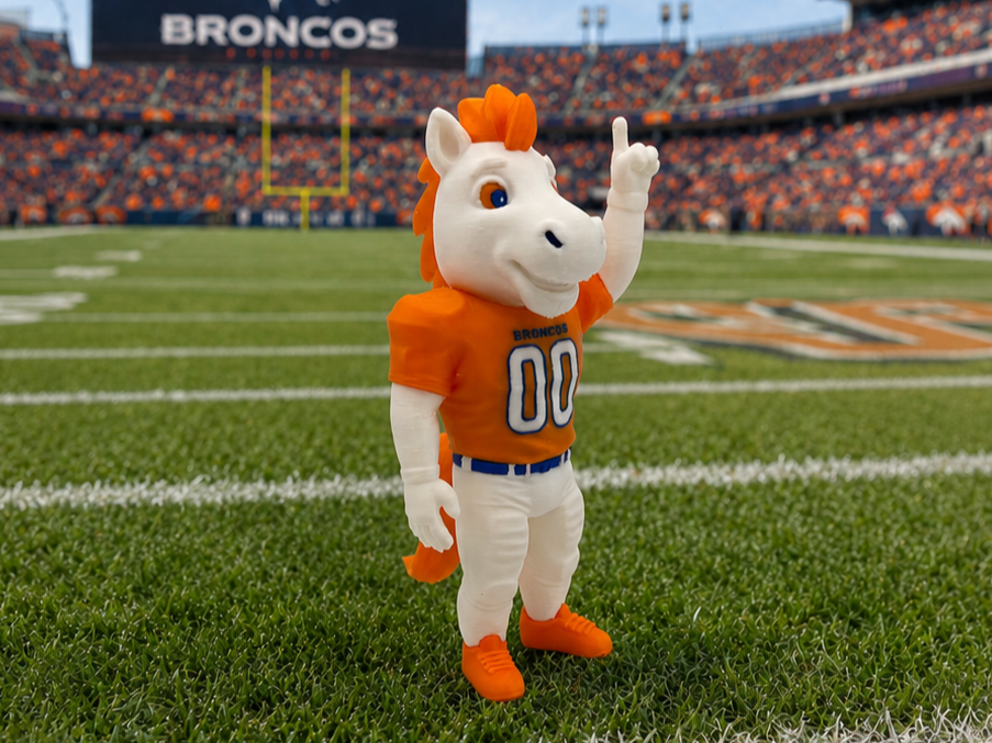 Miles – Denver Mascot Statue