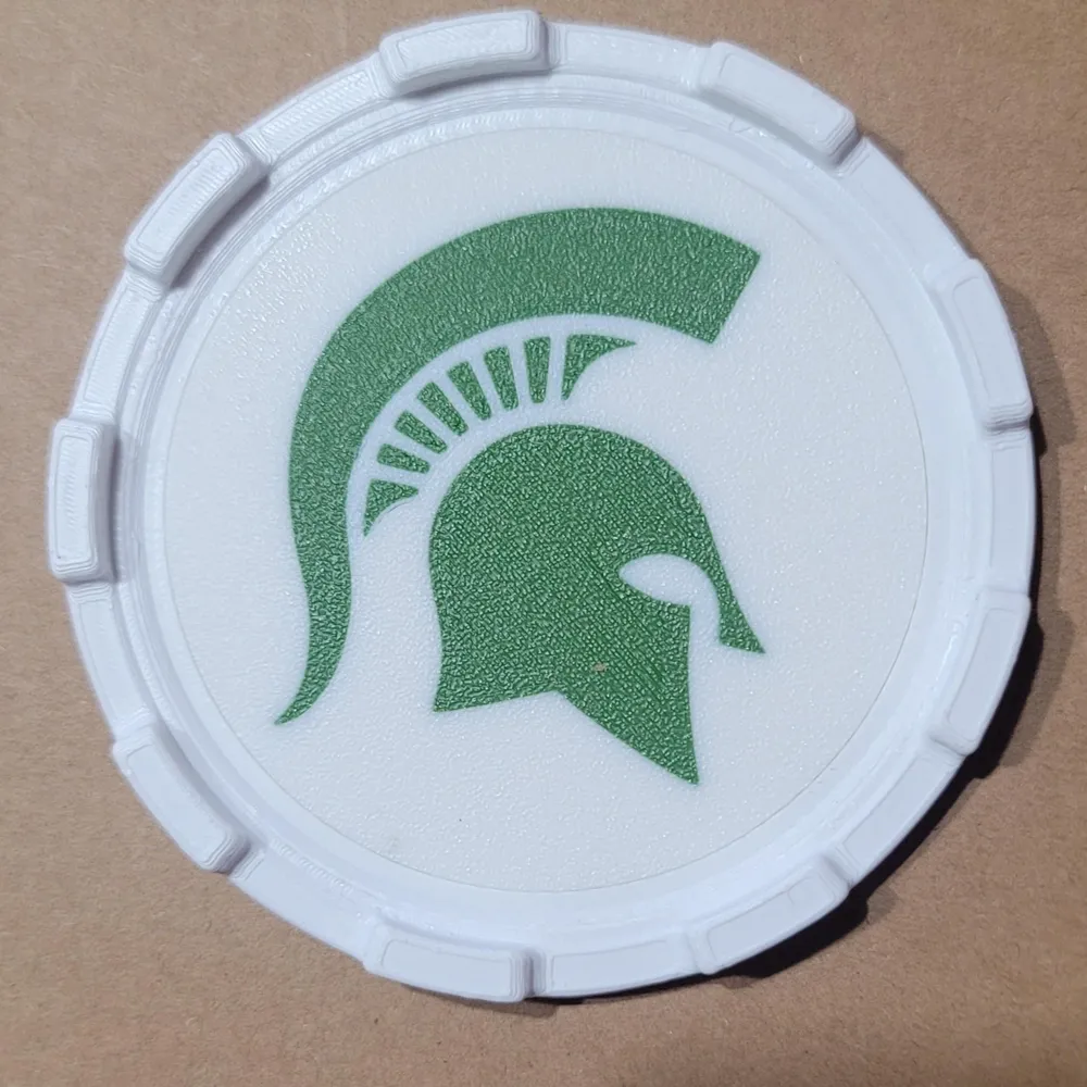 COASTER MASTER INSERT - MICHIGAN STATE by mercadogarzas - MakerWorld