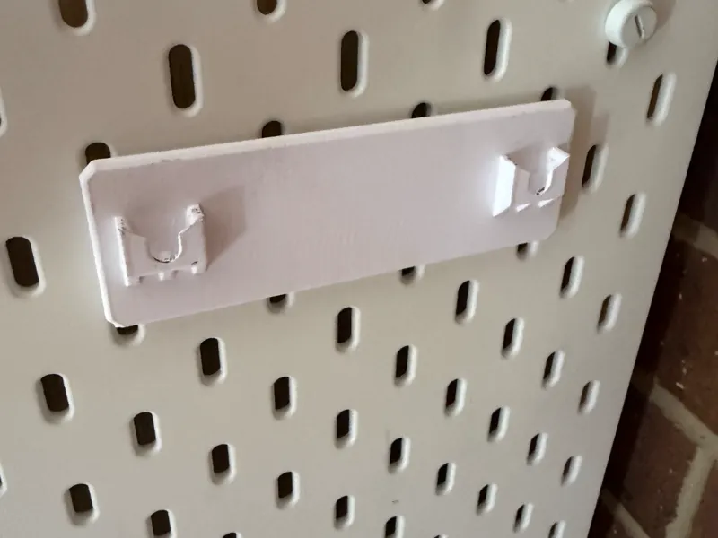 Skadis double SPD shoe mount