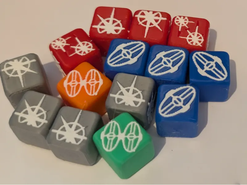 Dice for Star Wars Queens Gambit
