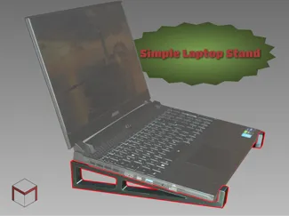 simple 15'' Laptop stand