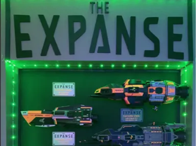 The Expanse display letters