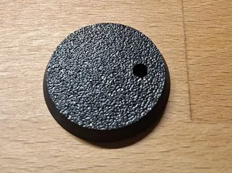 Necron Warrior Base with hexagon recess 32mm