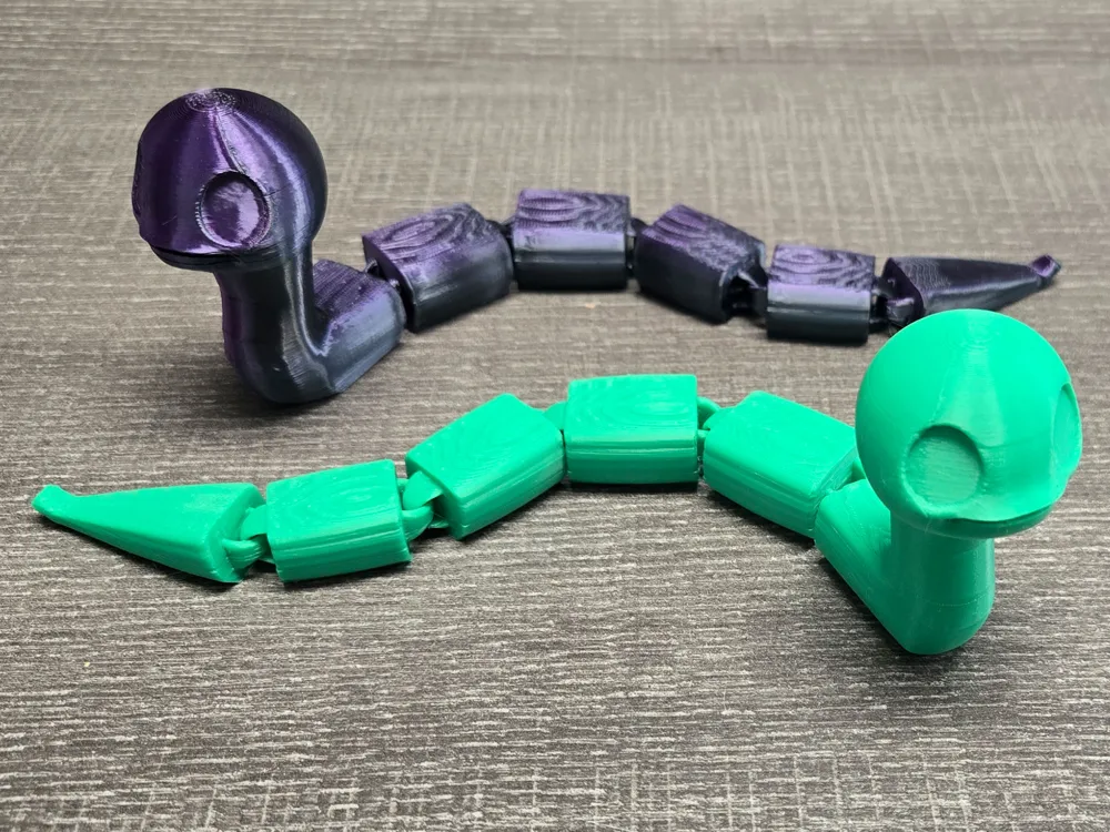 Articulated Garden Worm - Free 3D Print Model - MakerWorld