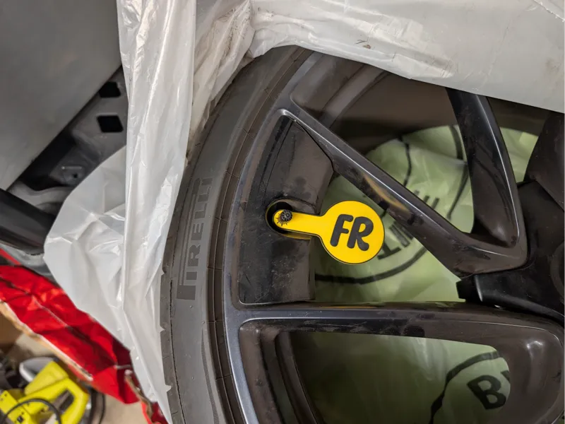 Tire Change Tracking Labels