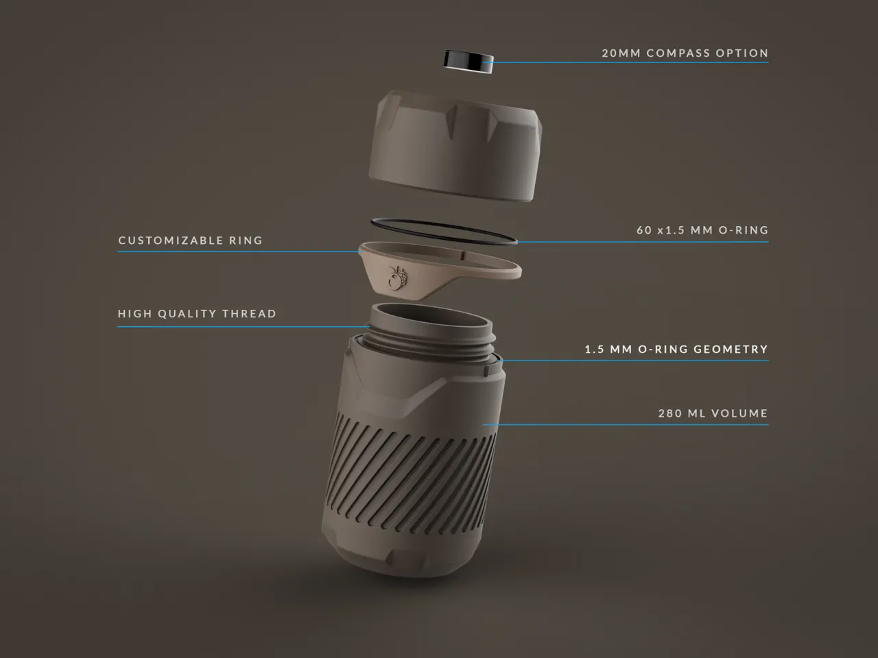 Outdoor Container - Robust and Waterproof view 2