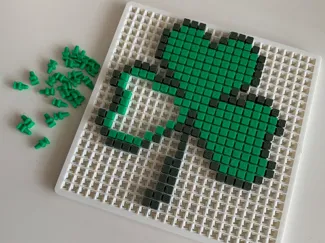Shamrock Pixel Puzzle