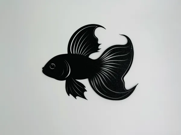 Décoration murale poisson combattant du Siam