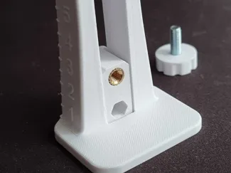 Height gauge remix, 6.5mm heated thread insert