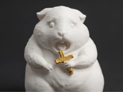 Scared Hamster