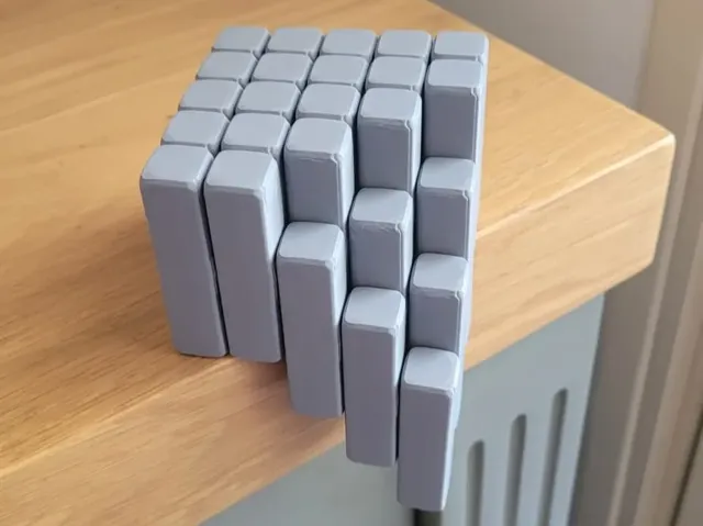 Parametric Sectioned Cube Fidget