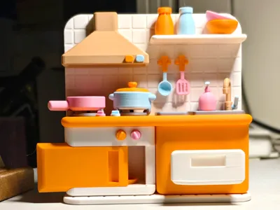 Mini Kitchen Refrigerator Magnet
