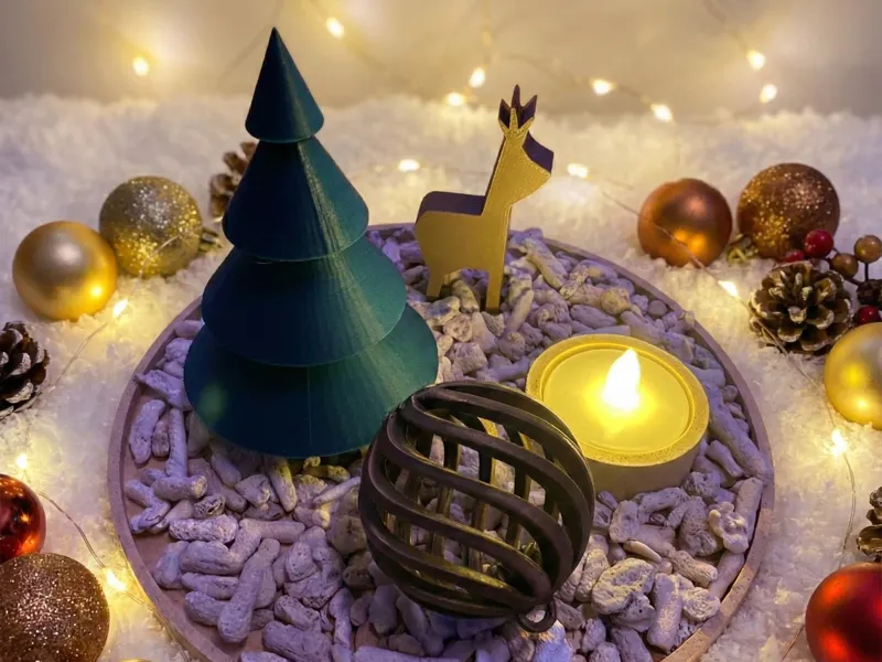 Winter Wonderland Decorative Plate