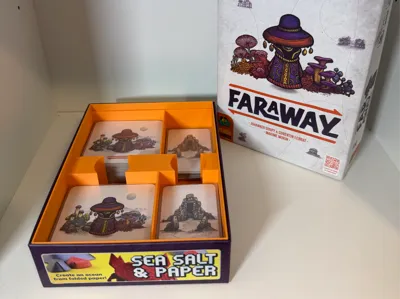 Faraway Game Insert - fits score book + expansions