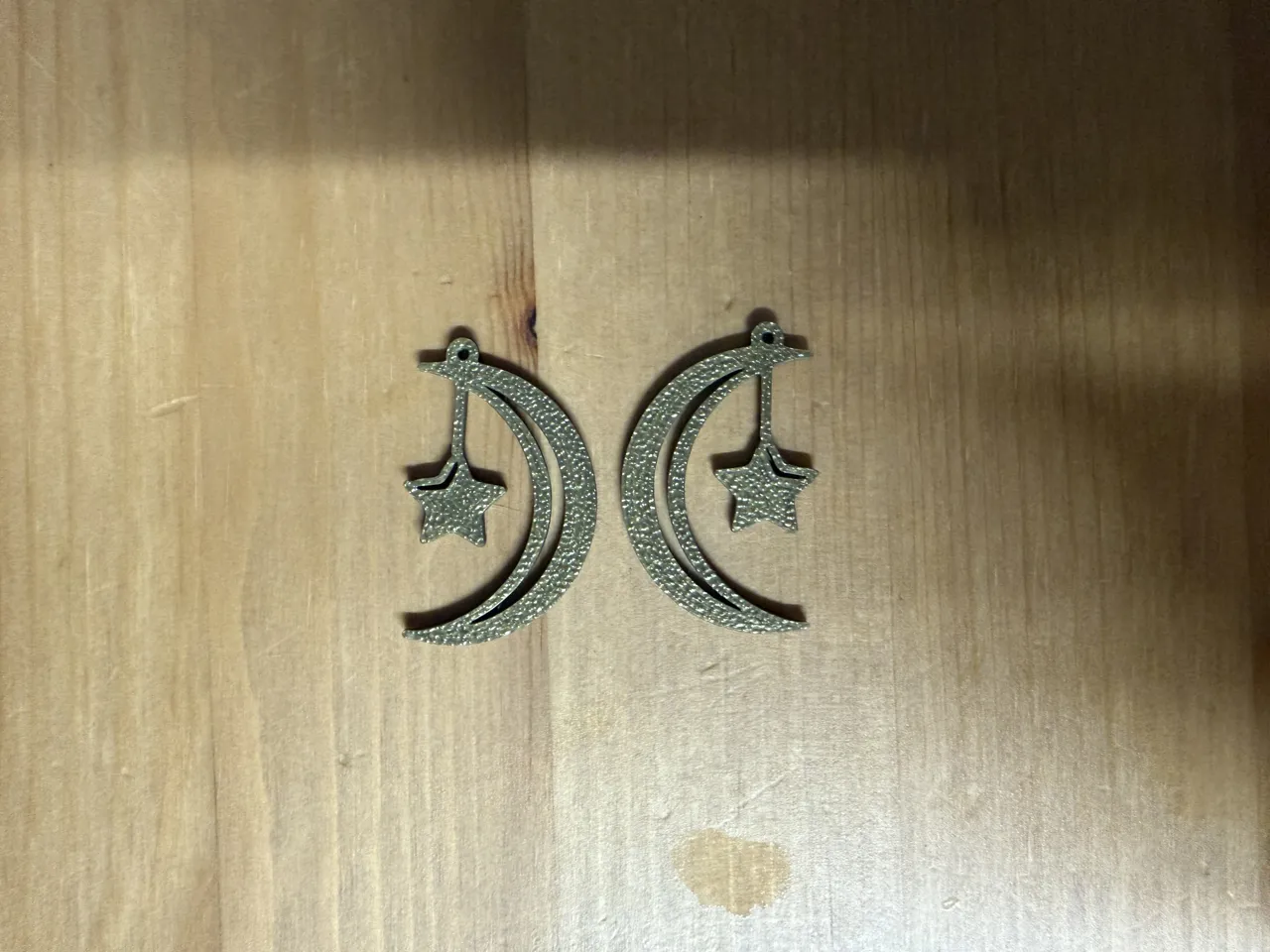 Moon And Star Earrings view 2