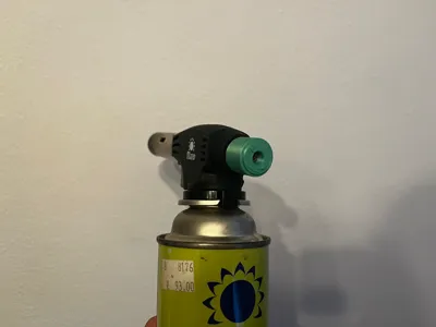 flame adjustment knob